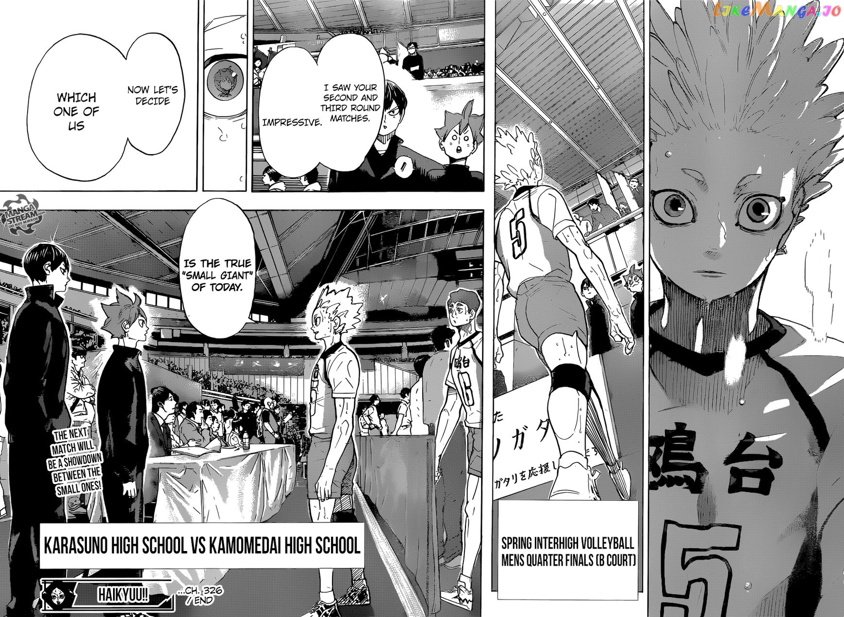 Haikyuu!!, Chapter 326 image 19